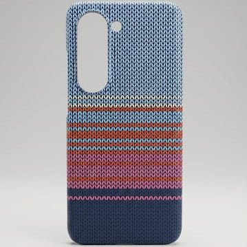 Sunset Gradient Knitted Texture Aesthetic Case - Elite Phones