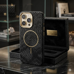 The Apex Serpent Series | MagSafe - Compatible Exotic Leather Case - Elite Phones