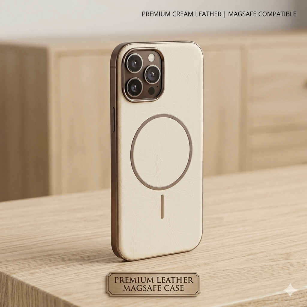 The Heritage Series: Premium MagSafe Leather Case - Elite Phones