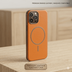 The Heritage Series: Premium MagSafe Leather Case - Elite Phones