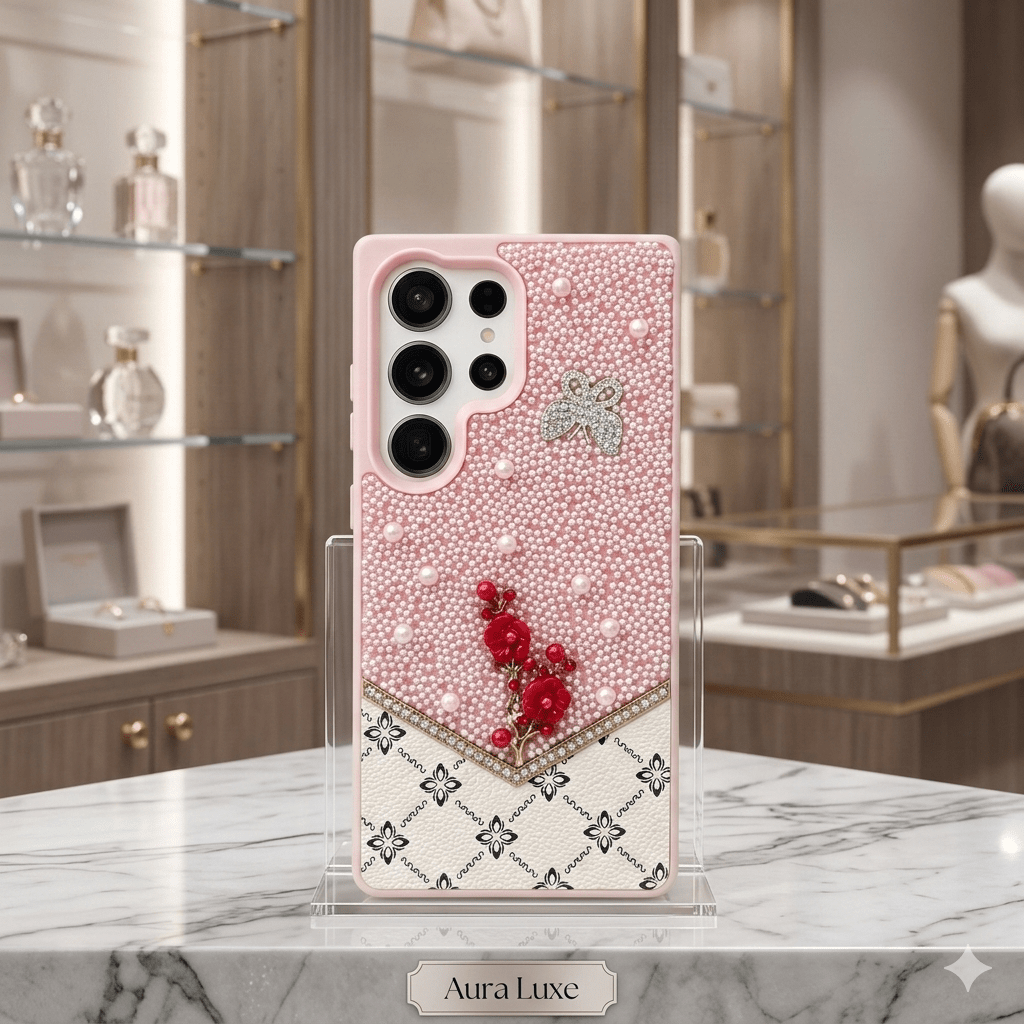 The Pearl Blossom & Monarch Monogram Edition - Elite Phones
