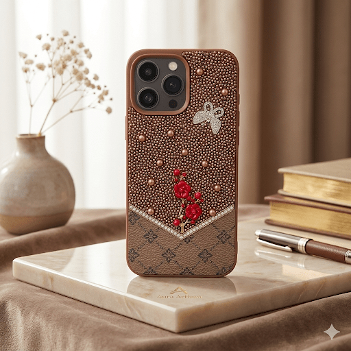 The Pearl Blossom & Monarch Monogram Edition - Elite Phones