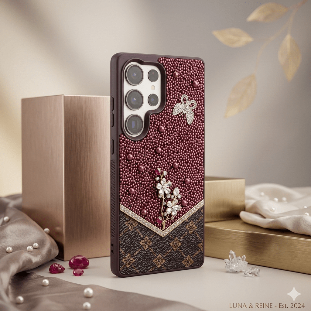 The Pearl Blossom & Monarch Monogram Edition - Elite Phones