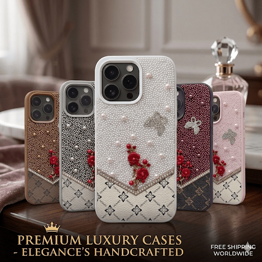 The Pearl Blossom & Monarch Monogram Edition - Elite Phones