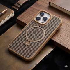 TitanWave Pro | Aramid Fiber MagSafe Case with Integrated O - Stand - Elite Phones