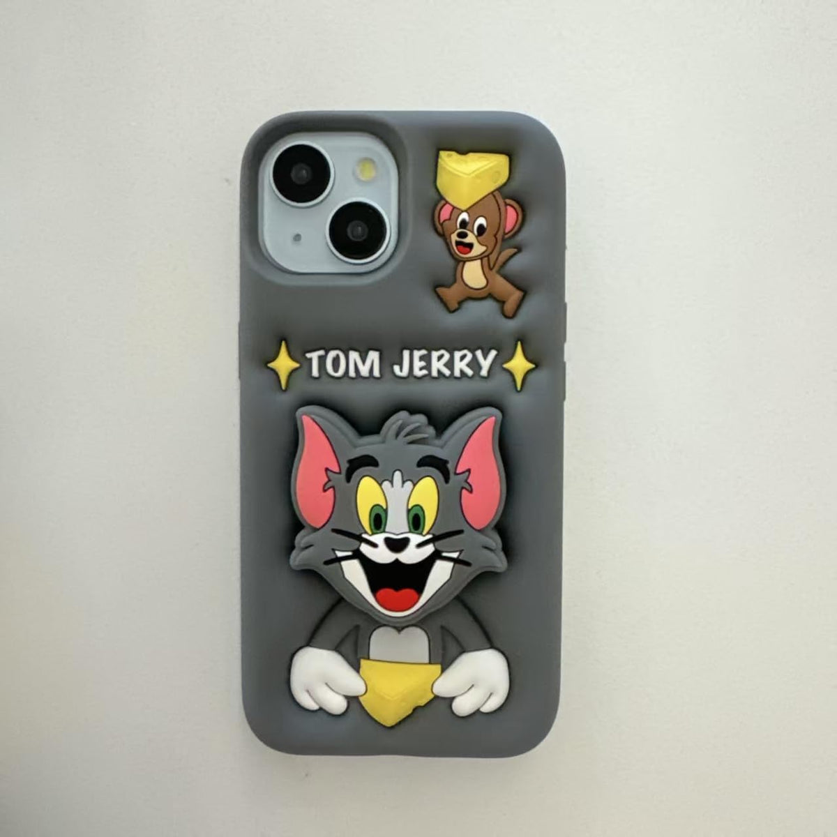 Tom & Jerry Silicon Mobile Case With Stand - Elite Phones