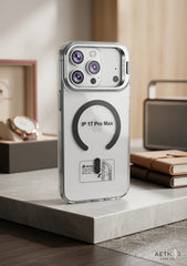 Transparent "Math Formula" MagSafe Protective Case. - Elite Phones