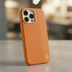 Tulip Luxury Hybrid Fabric & Leather Case - Elite Phones
