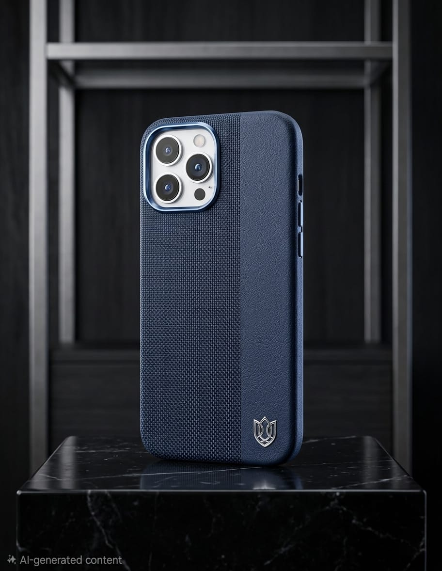 Tulip Luxury Hybrid Fabric & Leather Case - Elite Phones