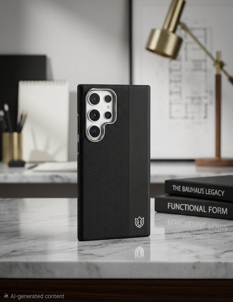 Tulip Luxury Hybrid Fabric & Leather Case - Elite Phones