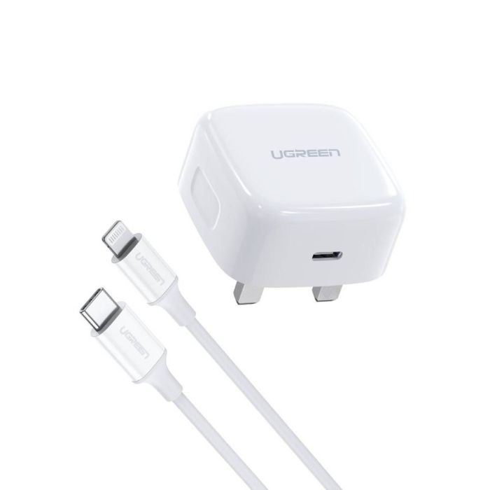 UGREEN 20W - Typc To Ligtting PD Fast Charger