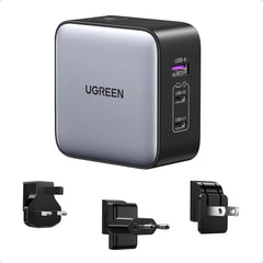 UGreen 3 Port Fast Charger 65W - Elite Phones