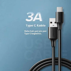 UGreen Cable 1M USB To Tybe - C 3A - Elite Phones