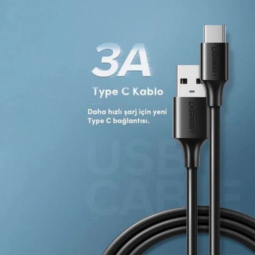 UGreen Cable 2M USB To Tybe - C 3A - Elite Phones