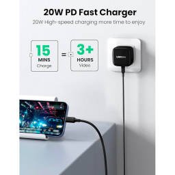 UGreen Charger 20w USB - C Fast Charger White - Elite Phones