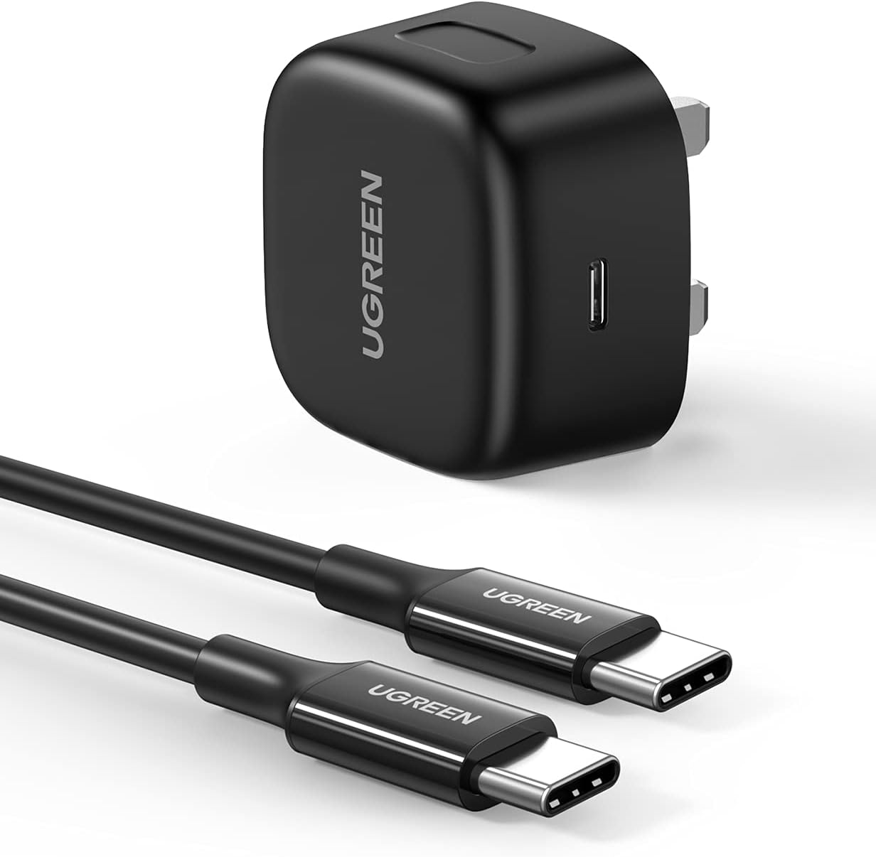 UGreen Charger 25W With Cable Tybe - C - Elite Phones