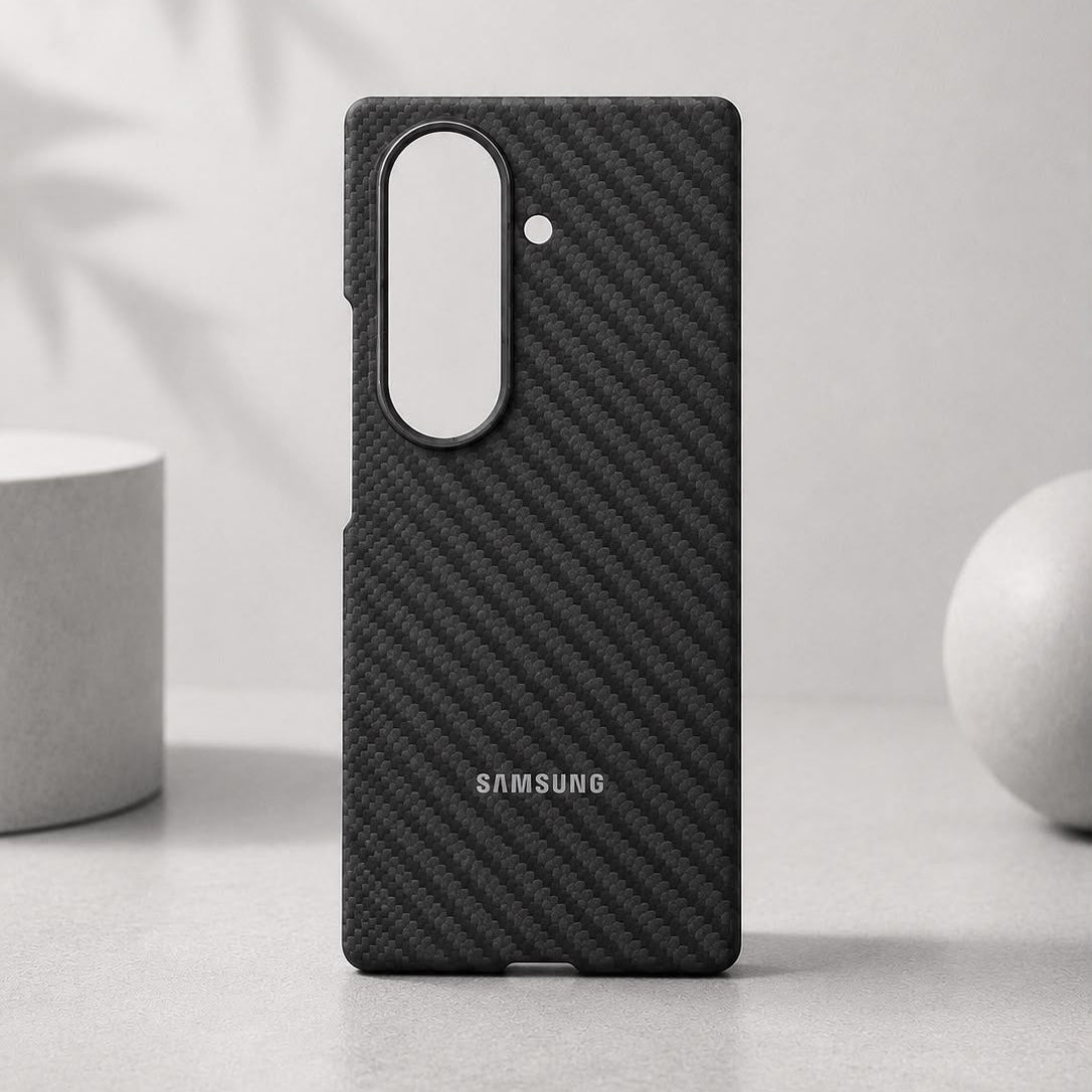 Ultra-Slim Aramid / Carbon Fiber Pattern Protective Case for Samsung Galaxy Z Fold - Elite Phones