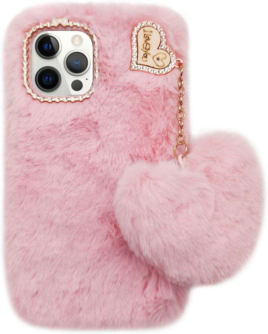 Uocorol Fur Case With Lanyard - Elite Phones