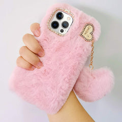Uocorol Fur Case With Lanyard - Elite Phones