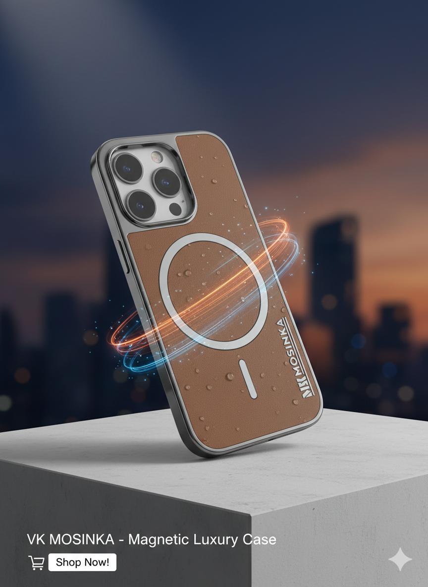VK MOSINKA – Magnetic Luxury Case - Elite Phones