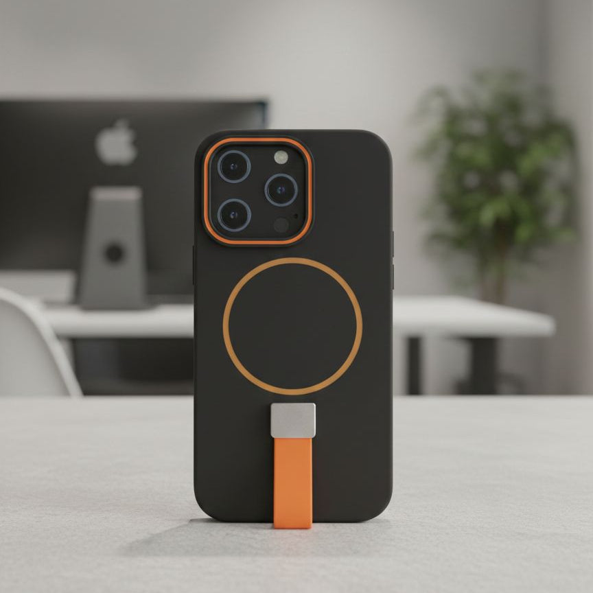 VK MOSINKA – Magnetic Silico Luxury Case With Hand Strap - Elite Phones