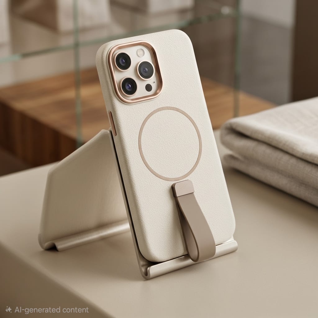 VK MOSINKA – Magnetic Silico Luxury Case With Hand Strap - Elite Phones