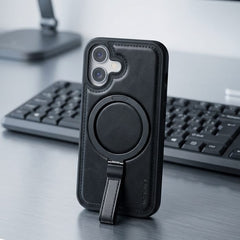 WiWU Magnetic Leather Case with Kickstand - Elite Phones