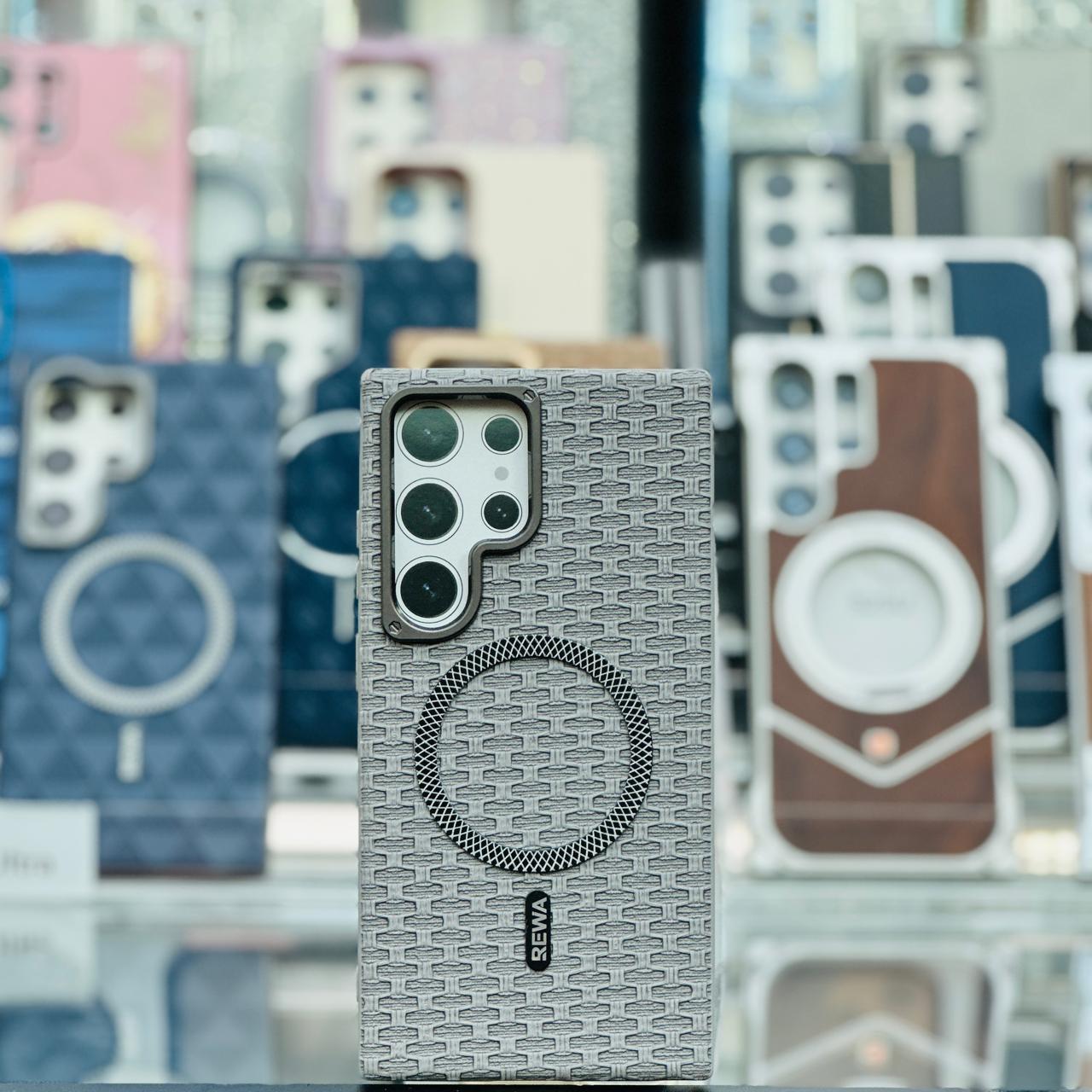 Woven texture magsafesg sheild case - Elite Phones