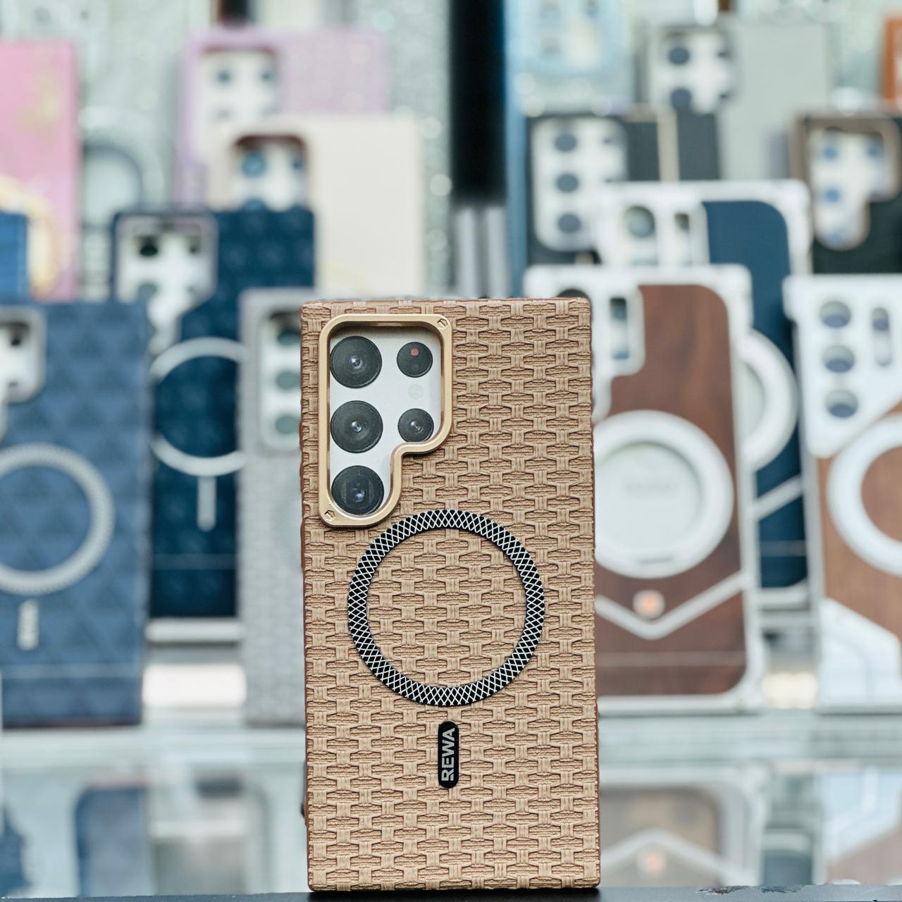 Woven texture magsafesg sheild case - Elite Phones