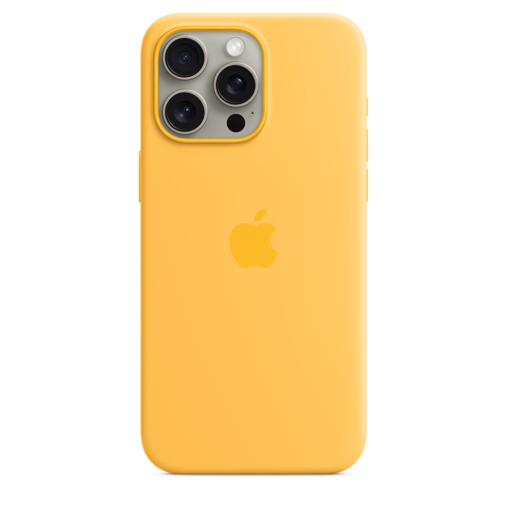iPhone Silicon Basic Case With Apple Logo